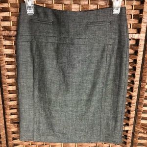 Express Gray Pencil Skirt Size 00